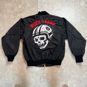 2017 Rock on the Range Men's Bomber Jacket Size Medium